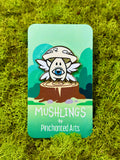 Destroying Angel Mushling Pin