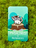 Cat Dapperling Mushling Pin