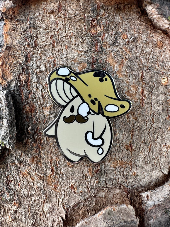 Dewdrop Dapperling Mushling Pin